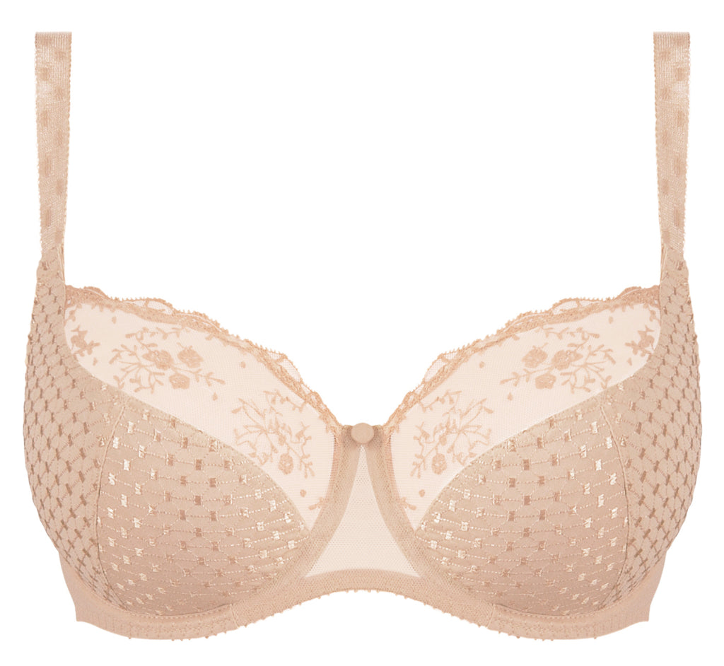 Empreinte Lucile Praline Underwired Low-necked Bra