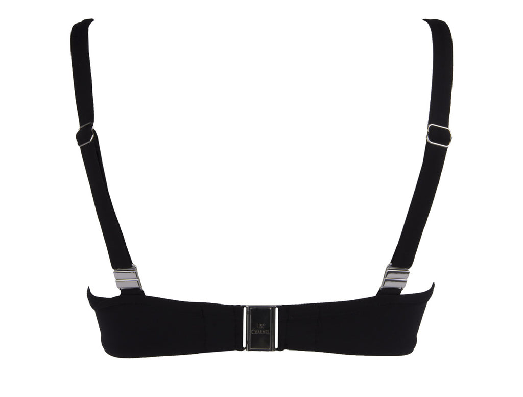 Lise Charmel Ajourage Couture - Noir Bikini Top