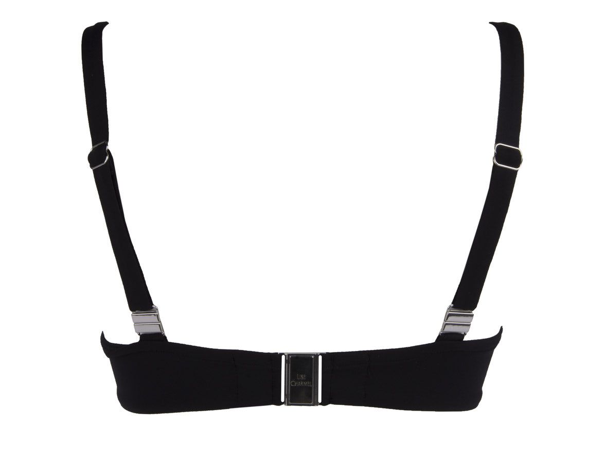Lise Charmel Ajourage Couture - Noir Bikini Top