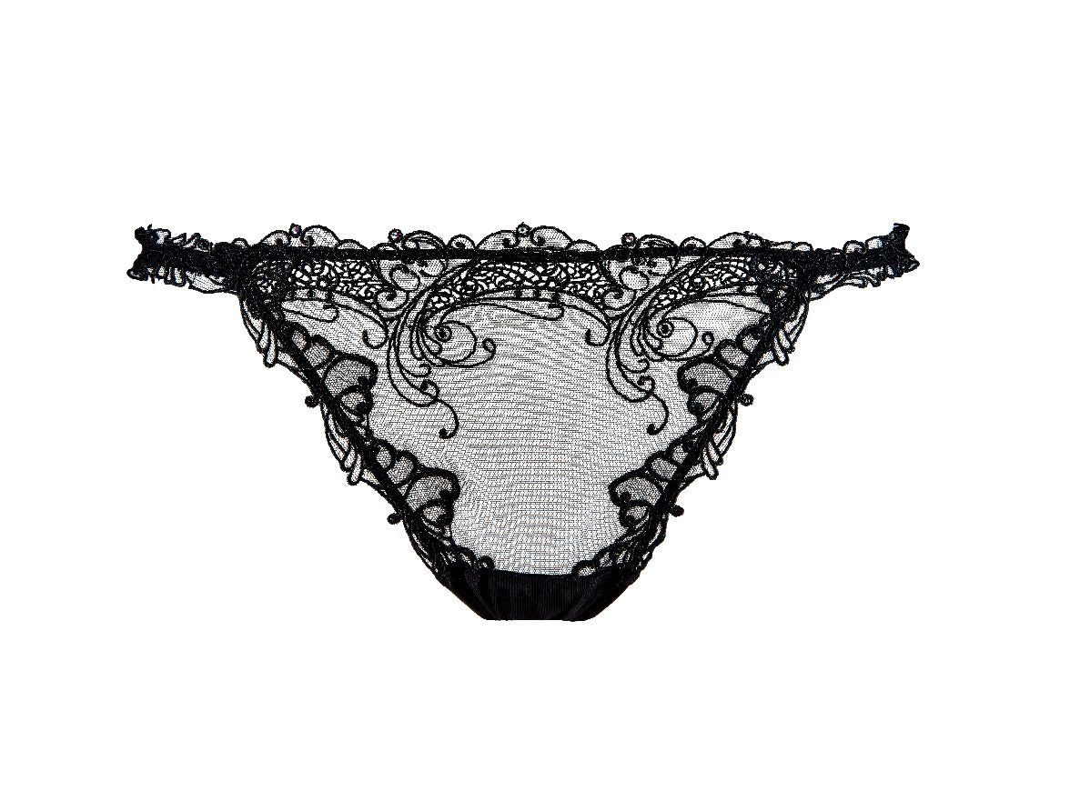Lise Charmel Soir De Venise Noir Thong