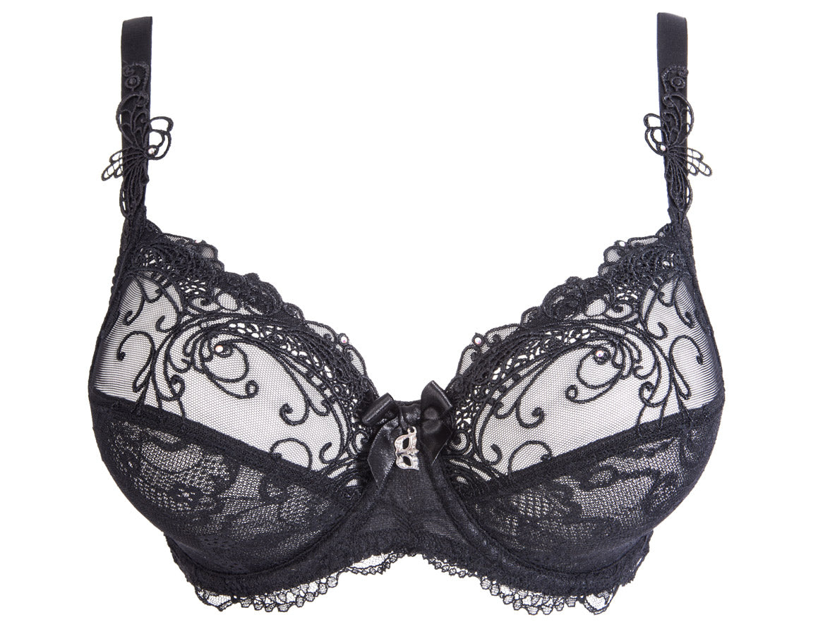 Lise Charmel Soir De Venise Noir Underwired Full Cup Bra