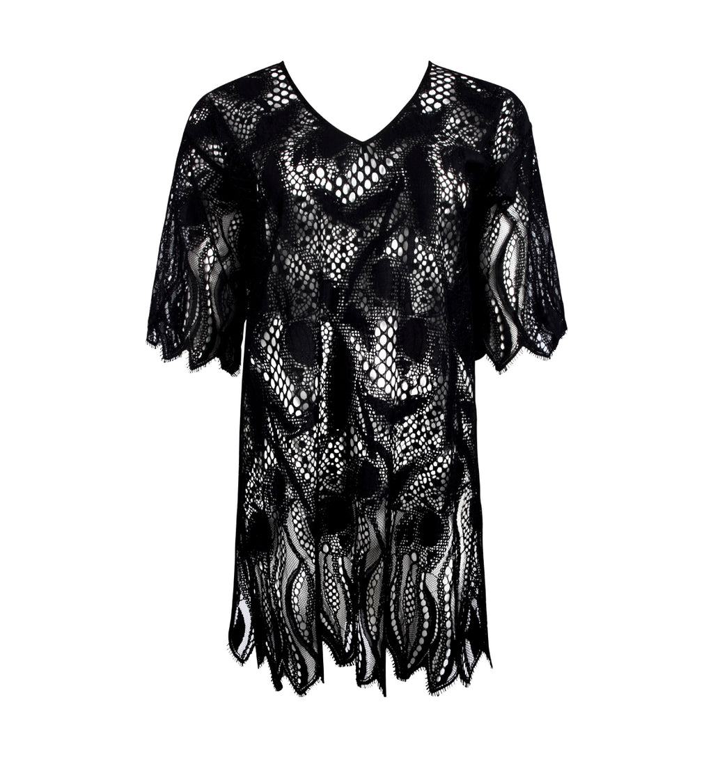 Lise Charmel Transparence Ecume - Noir Tunic / Cover Up