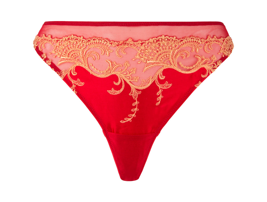 Lise Charmel Splendeur Soie Grenade Thong