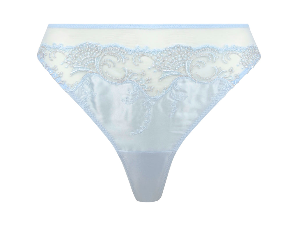 Lise Charmel Splendeur Soie Azur Thong