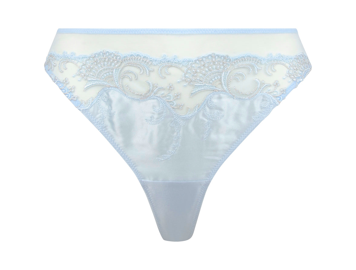 Lise Charmel Splendeur Soie Azur Thong