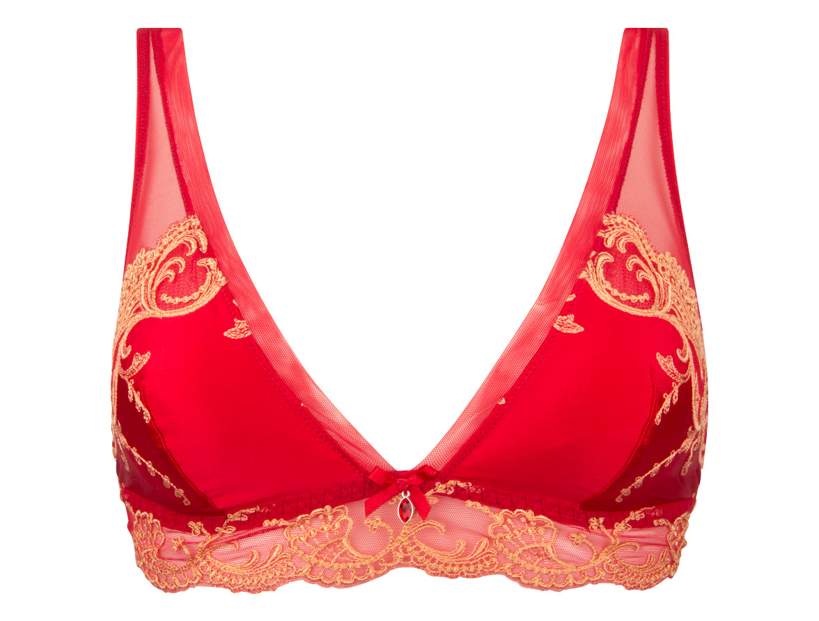 Lise Charmel Splendeur Soie Grenade Non Wired Triangle Bra