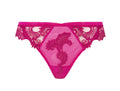 Lise Charmel Dressing Floral Magenta Thong