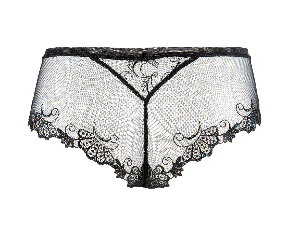 Lise Charmel Dressing Floral Noir Shorty