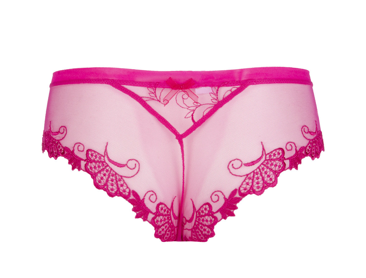 Lise Charmel Dressing Floral Magenta Shorty
