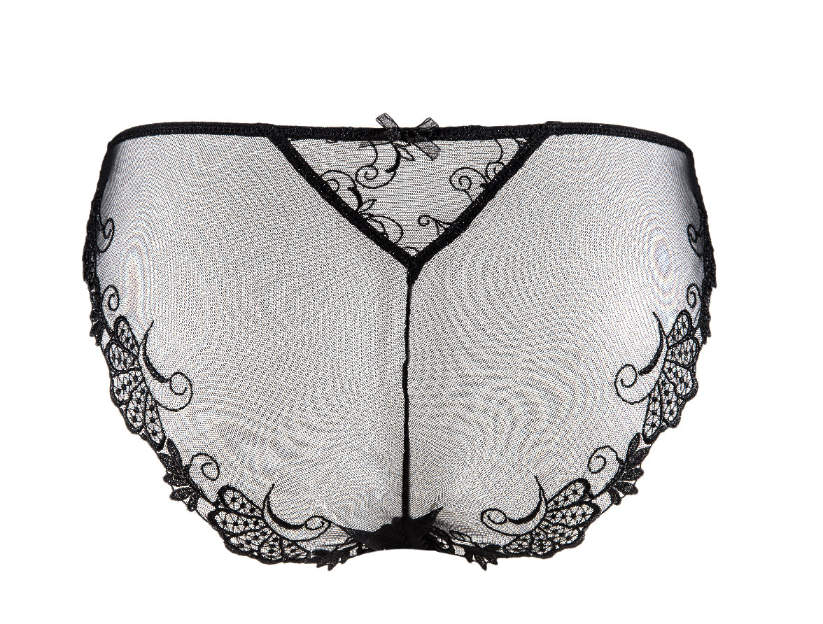 Lise Charmel Dressing Floral Noir Italian Brief