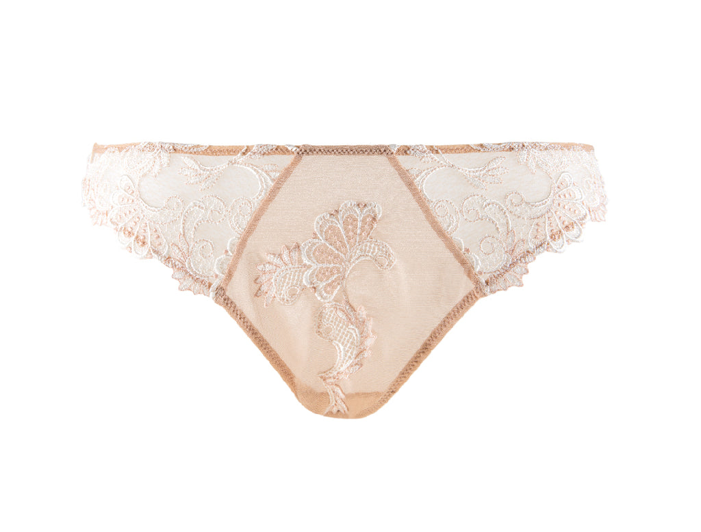 Lise Charmel Dressing Floral Ambre Nacre Italian Brief