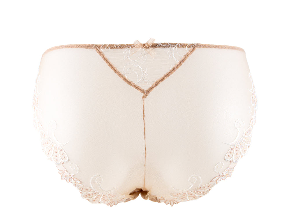 Lise Charmel Dressing Floral Ambre Nacre Italian Brief