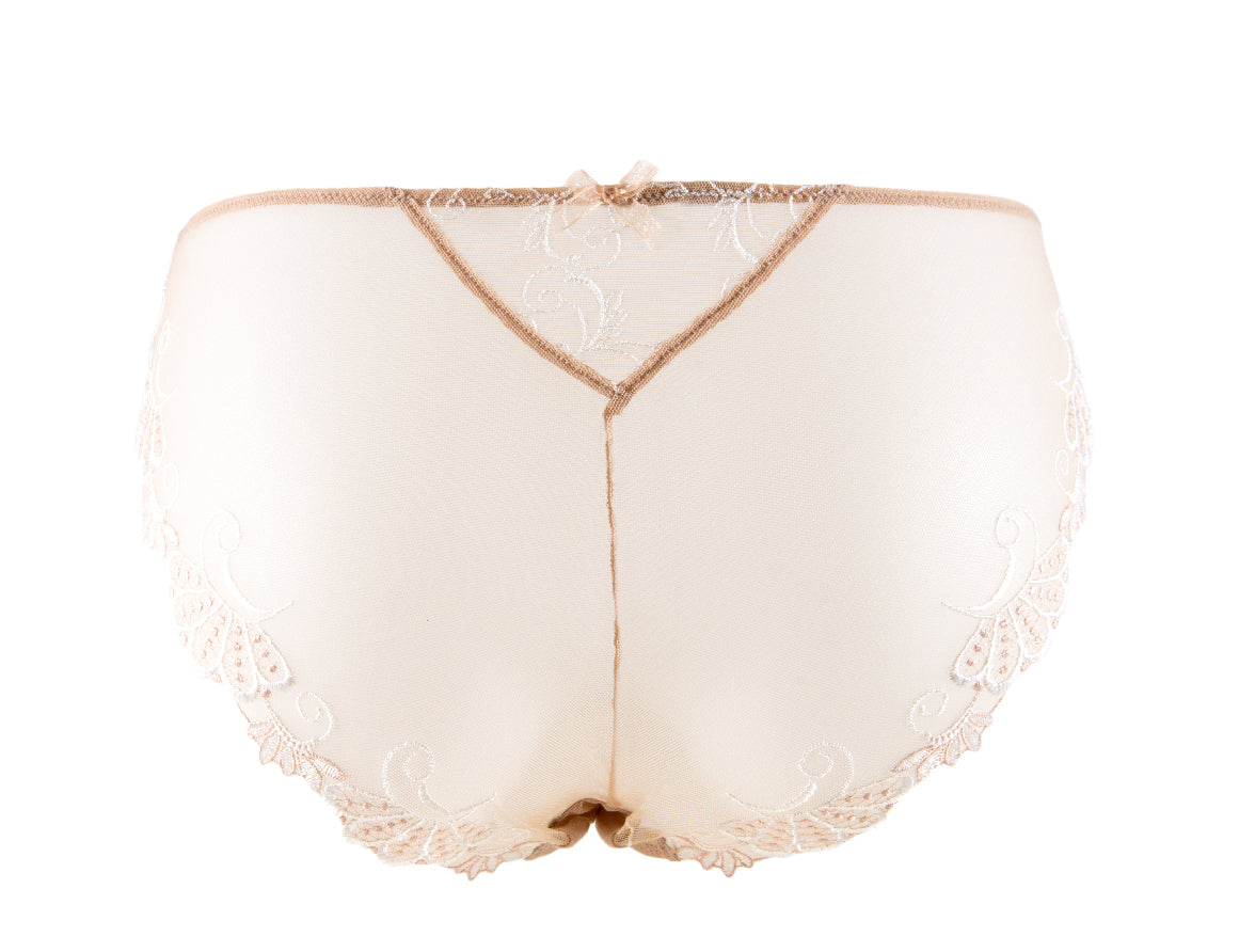 Lise Charmel Dressing Floral Ambre Nacre Italian Brief
