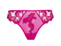Lise Charmel Dressing Floral Magenta Italian Brief
