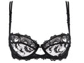 Lise Charmel Dressing Floral Noir Underwired Half Cup Bra