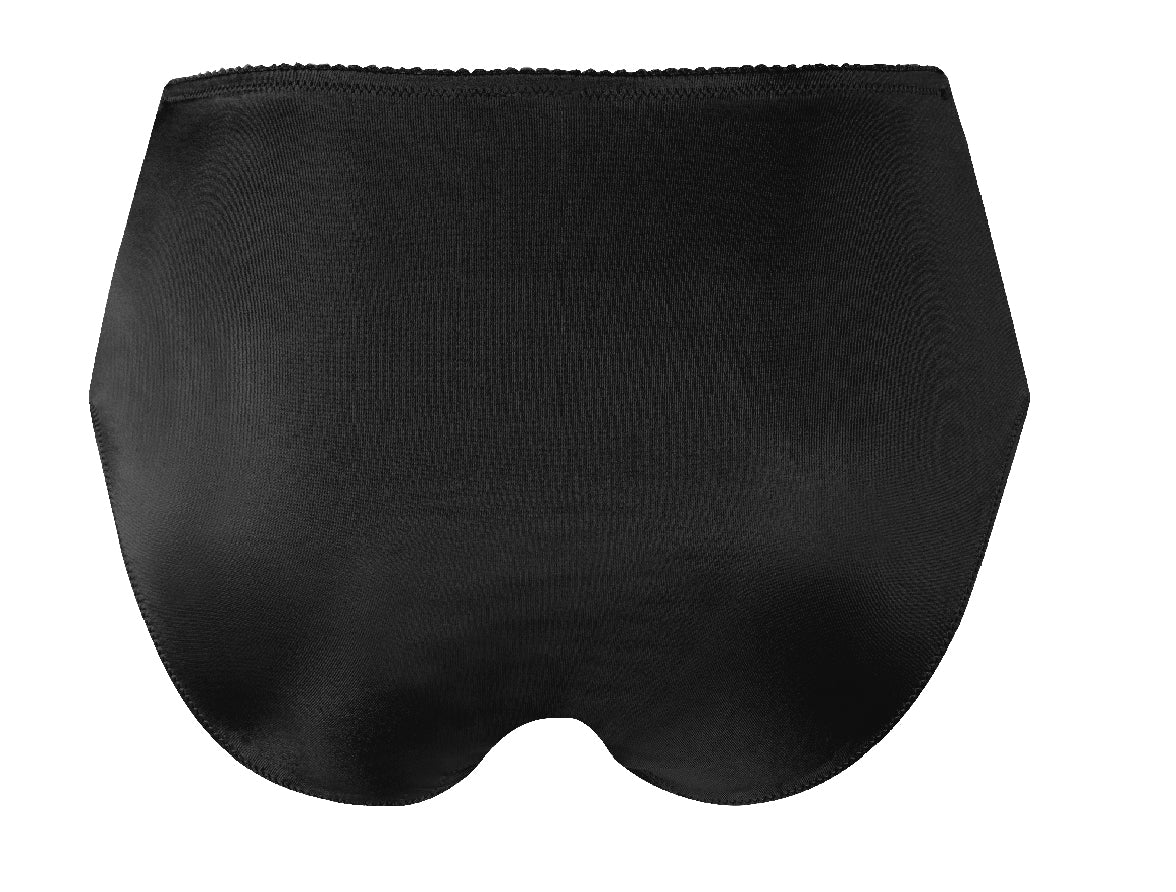 Lise Charmel Dressing Floral Noir Guipure High Waisted Brief
