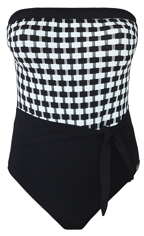 Nuria Ferrer Audrey Bandeau Swimsuit