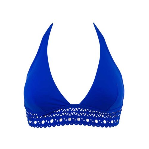 Lise Charmel Ajourage Couture Triangle Bikini Top Etrave Bleu