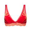 Lise Charmel Splendeur Soie Non Wired Triangle Bra Grenade (Size: S)