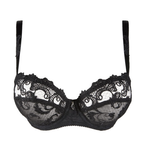 Guipure Charming Underwired Half Cup Bra
