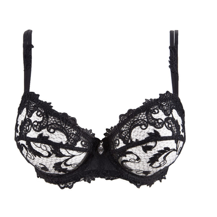 Dressing Floral Noir Underwired Full Cup Bra