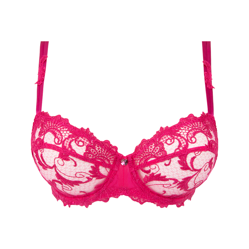 Lise Charmel Women's Dressing Floral 3 Part Full Cup Bra BCC6188, Dressing  Magenta, 36D at  Women's Clothing store